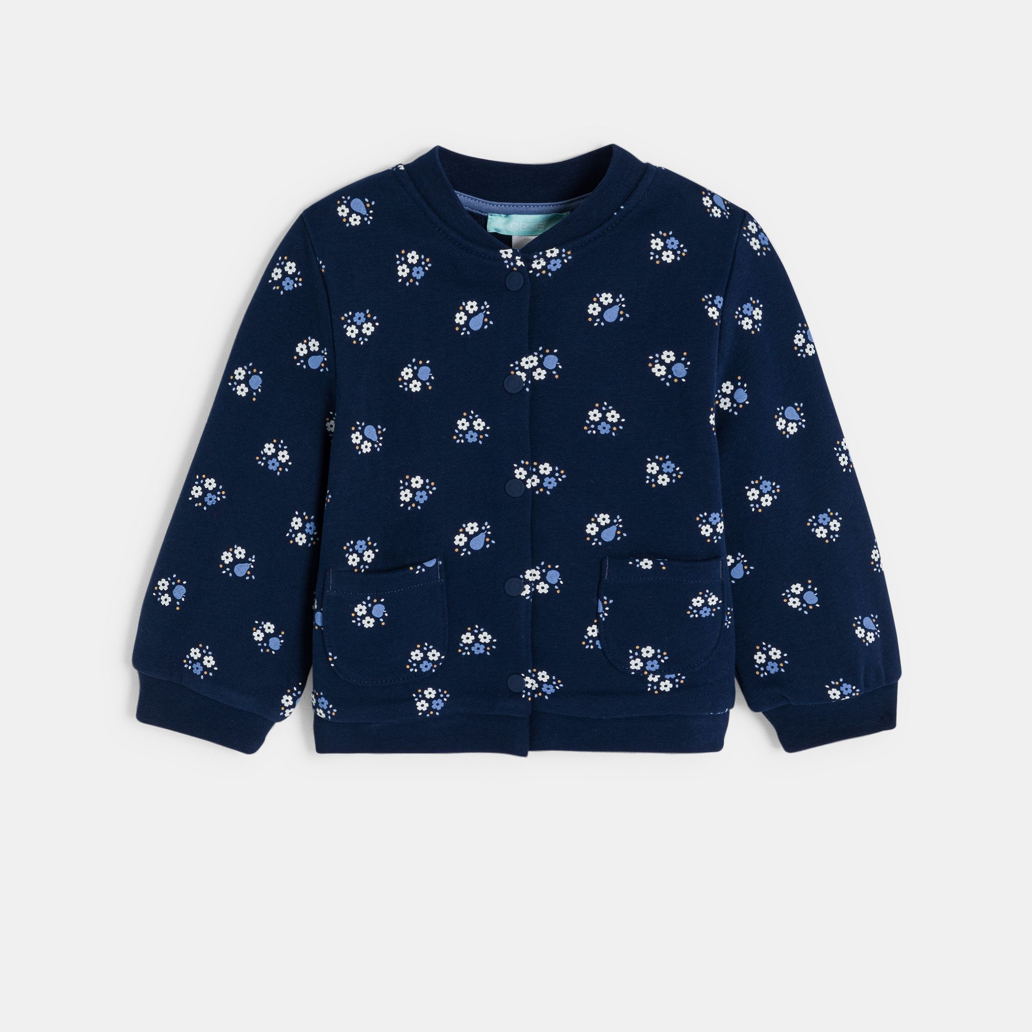 Áo khoác teddy lông cừu họa tiết